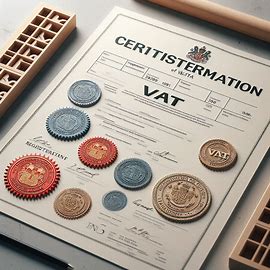 شھادة تسجیل في ضریبة القیمة المضافة